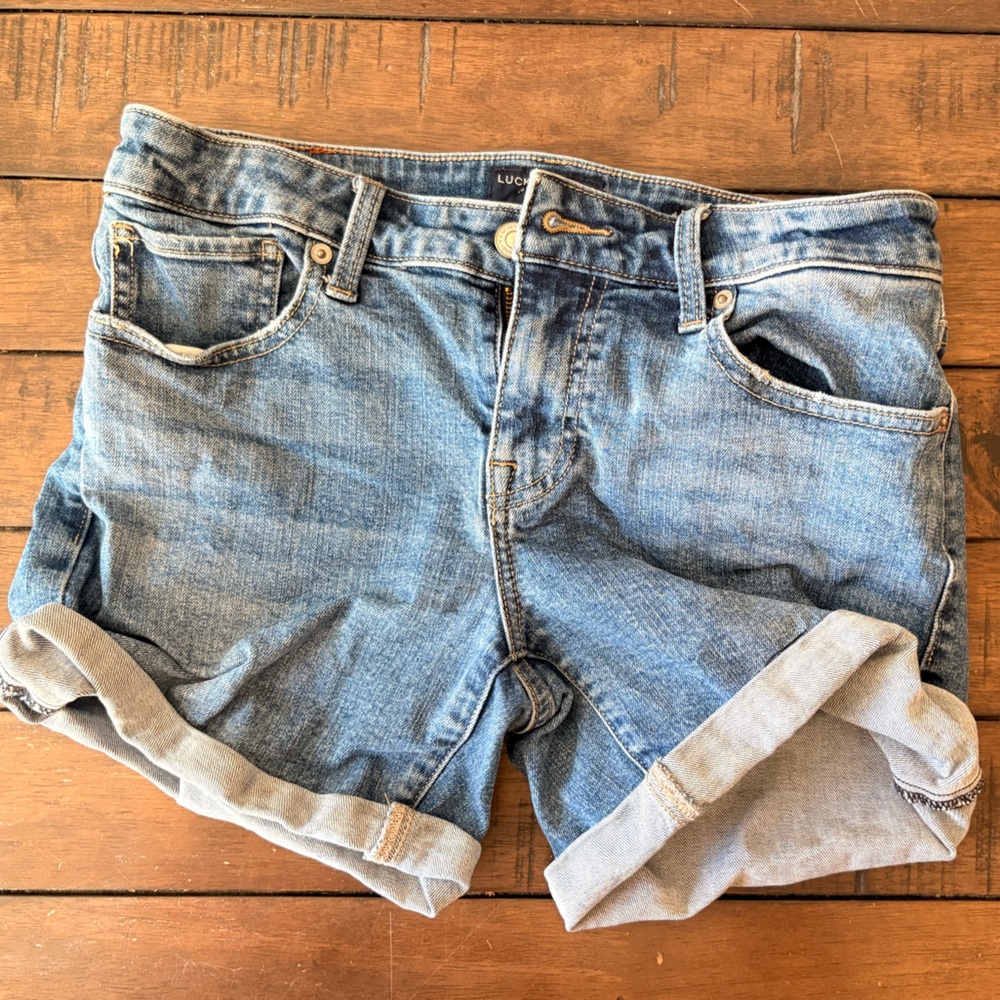 Lucky Brand Classic Blue Denim Shorts